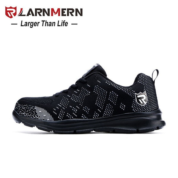 Men - LARNMERN - Steel Toe Safety Work Shoes