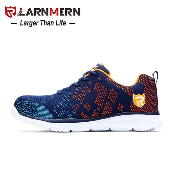 Men - LARNMERN - Steel Toe Safety Work Shoes