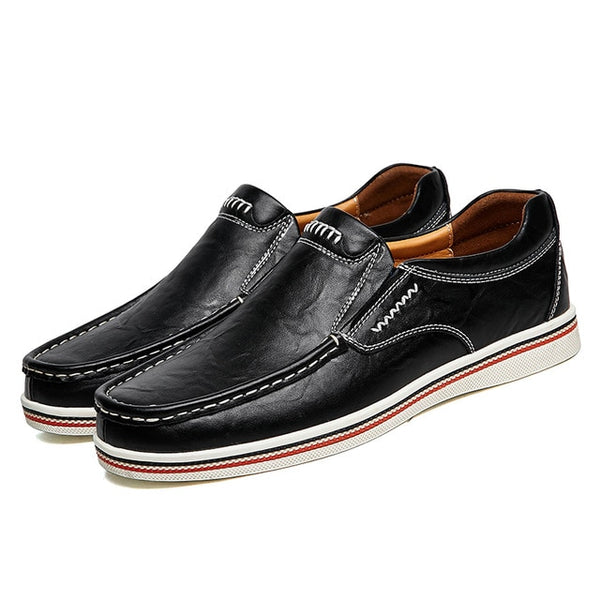 Men - VKERGB - Leather Boat Shoes